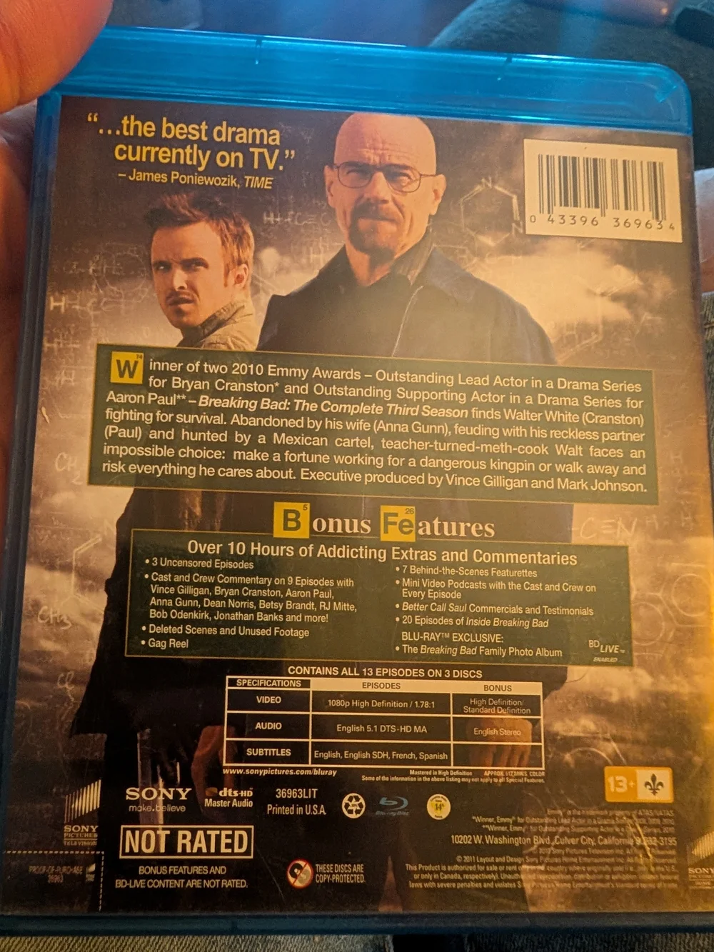 Breaking Bad Season 2, 3, 4 Blu-ray all in great shape